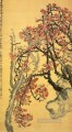 Wu cangshuo red plum blossom old China ink
